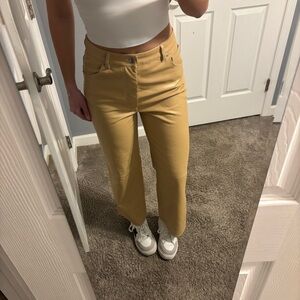 Free People The IT Factor Vegan Leather Trousers